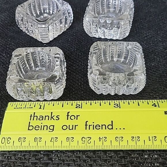 Salt Cellar Antique Vintage Open Dip Dish Lot Of 7 - Picture 9 of 10